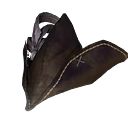 Armored Suede Tricorne