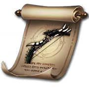 Precious Lithograph: Toublek's Deathmark Longbow