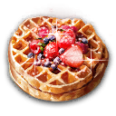 Rare Fruice Waffle